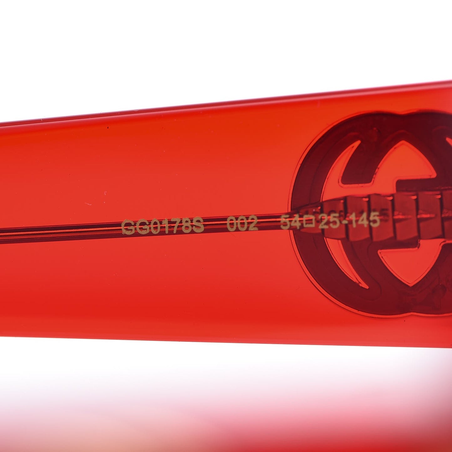 Square Frame GG0178S Sunglasses Blue Red Yellow