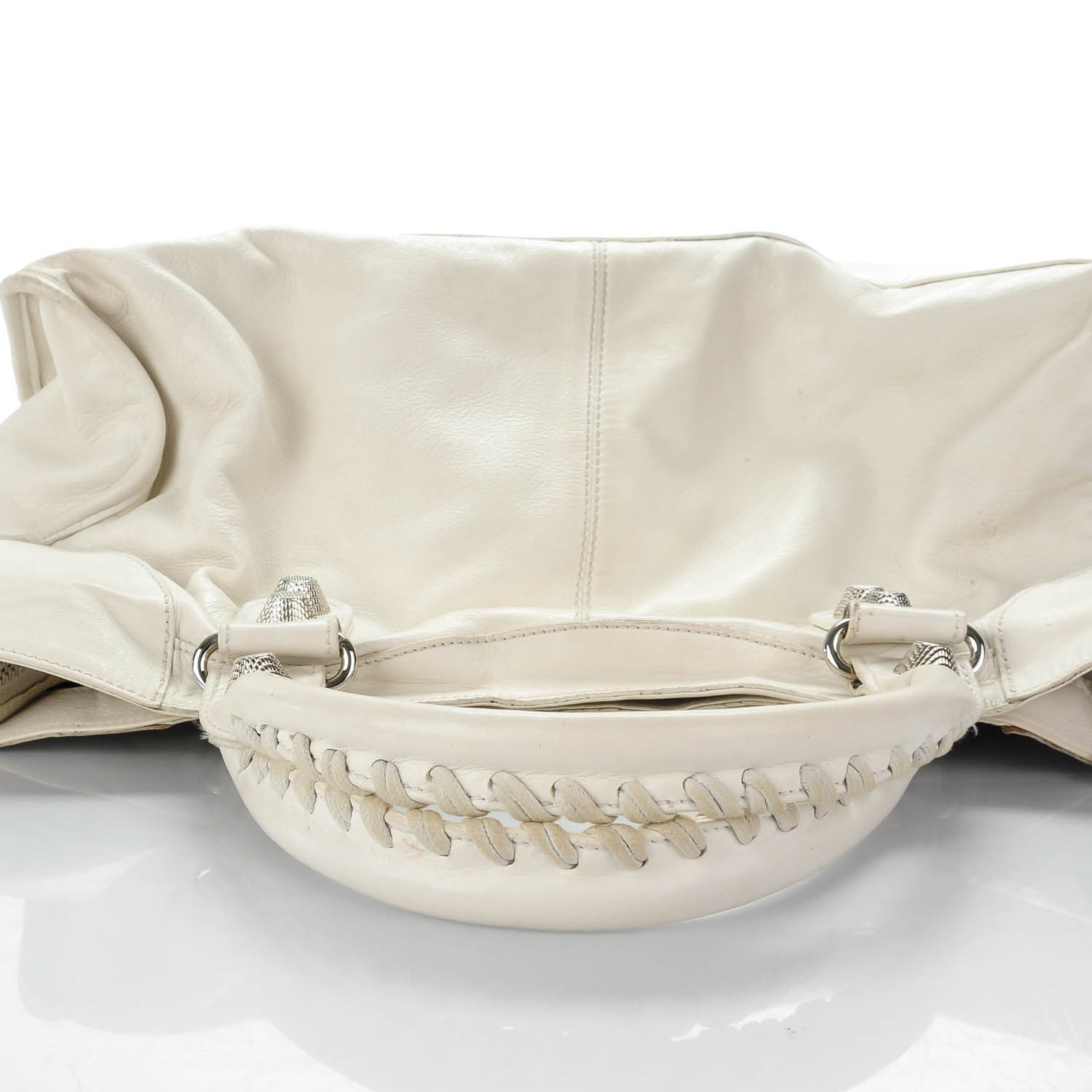 Balenciaga Agneau Giant 21 Silver Hardware Part Time White 2 of 12