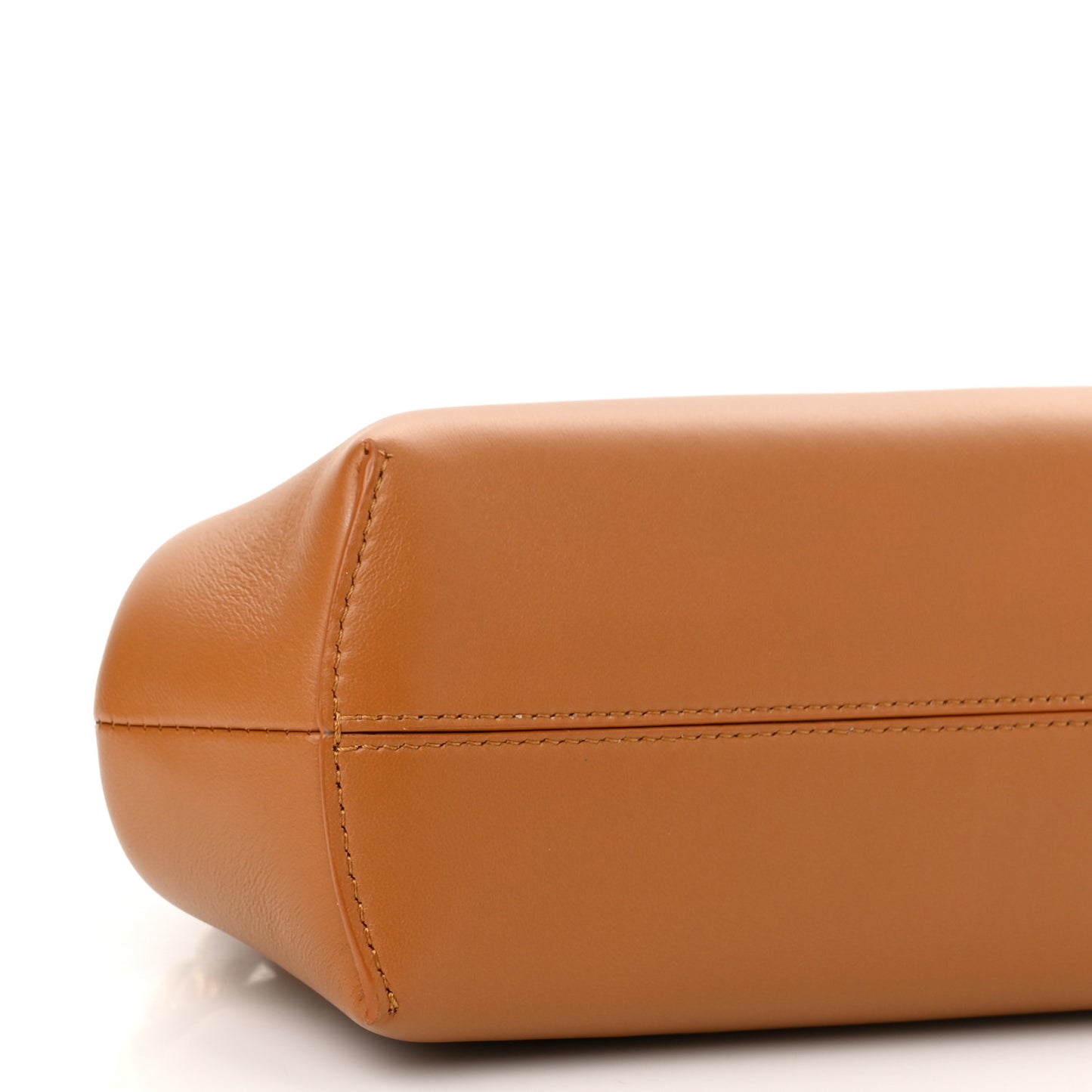 Shiny Nappa Small Fendi First Caramello