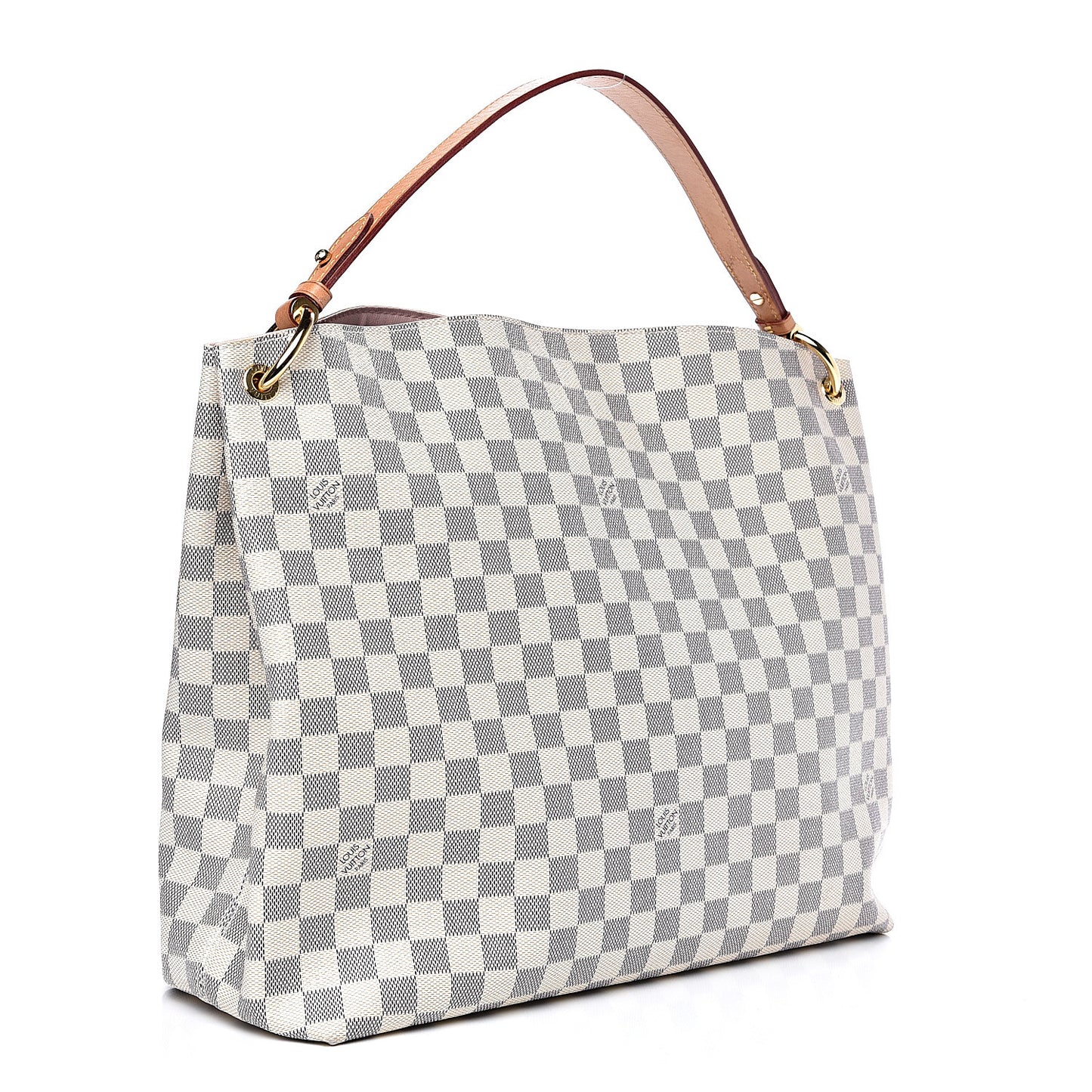 Damier Azur Graceful MM Rose Ballerine