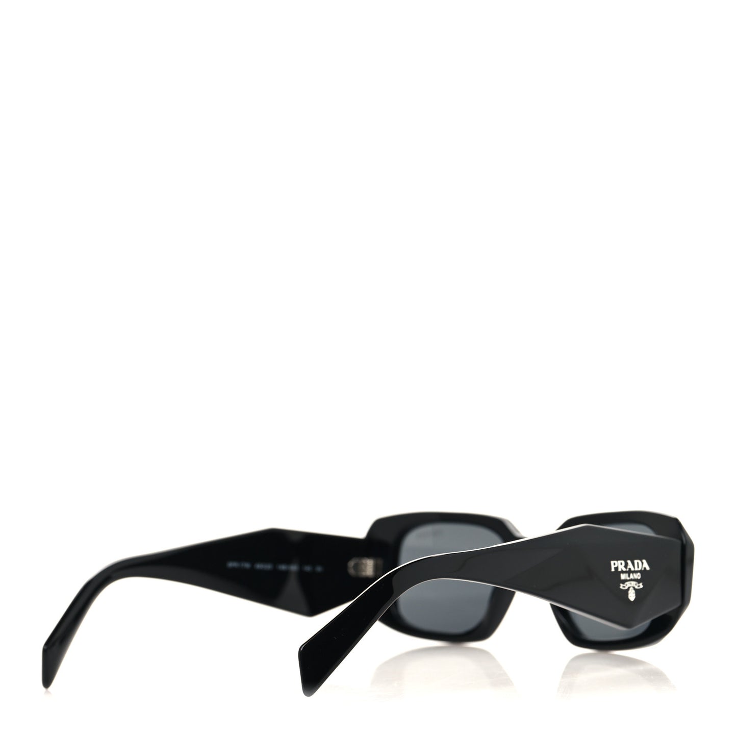 Acetate Symbole Sunglasses SPR 17W Black