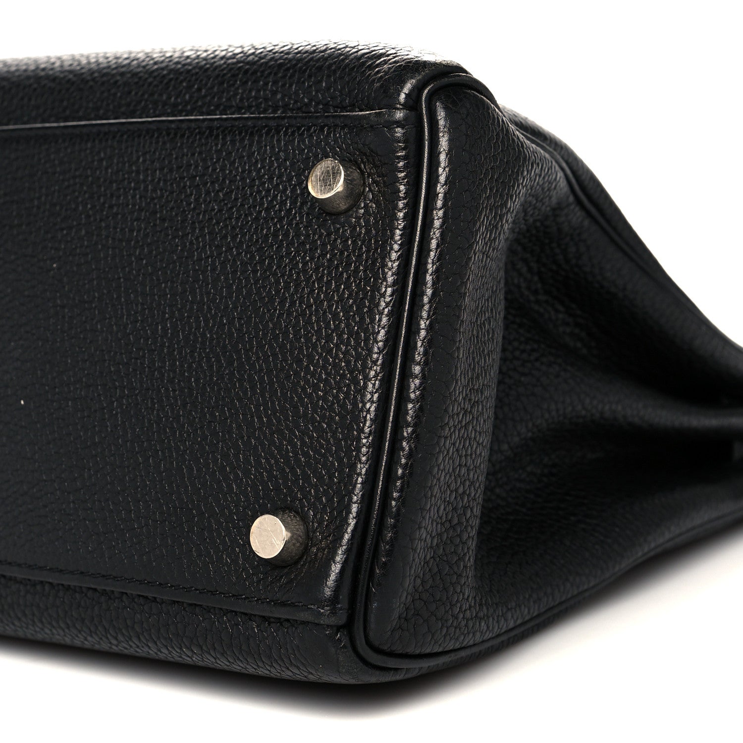 Hermes Taurillon Clemence Kelly Retourne 32 Black 11 of 12