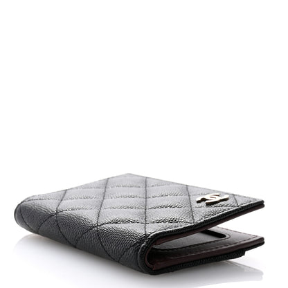 Chanel Caviar Quilted Card Holder Wallet Black 4 of 9