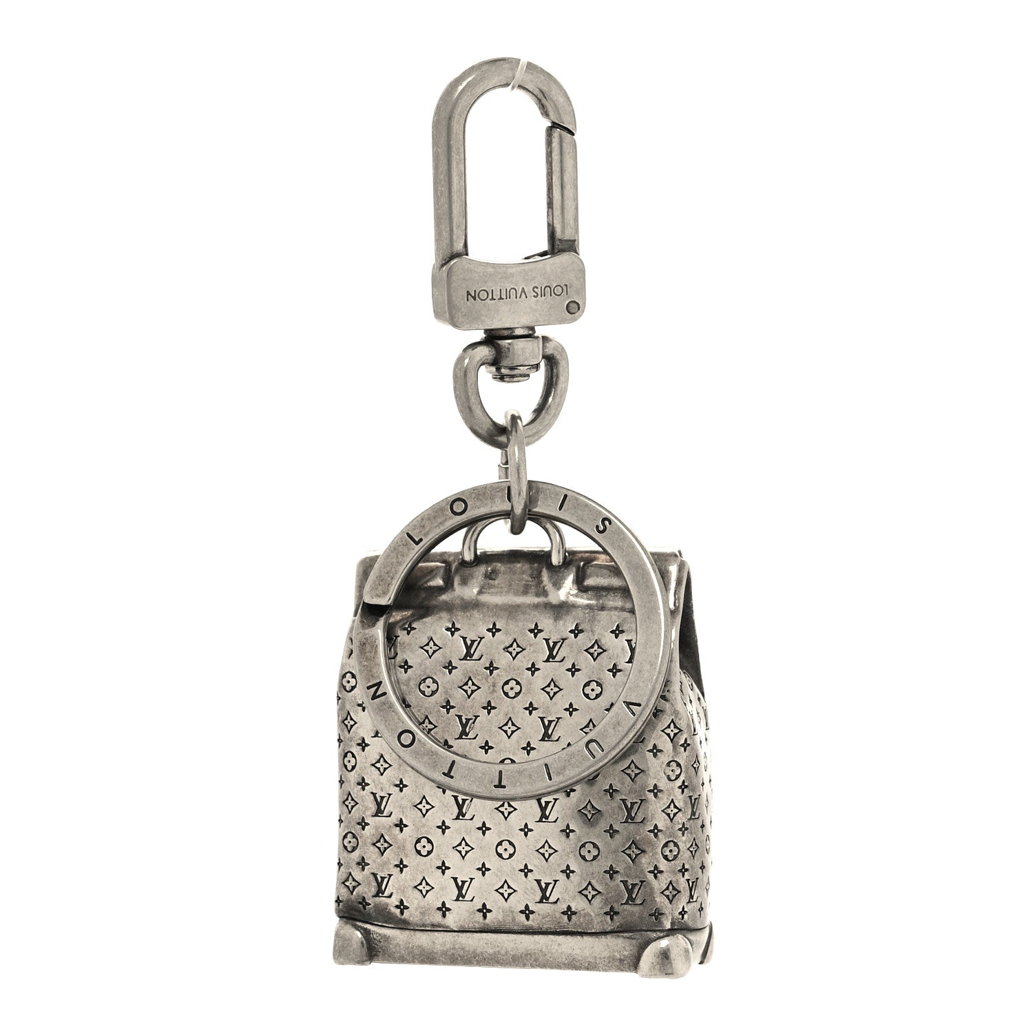 Louis Vuitton Metal Steamer Bag Charm Key Holder 1 of 4