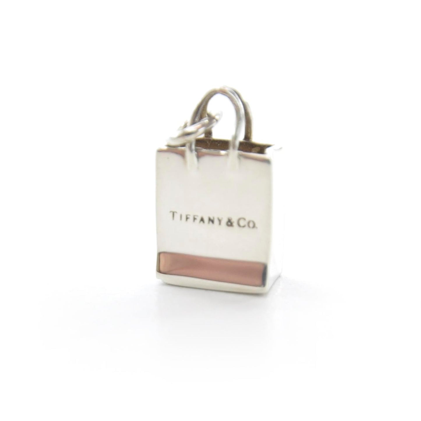 Sterling Silver Shopping Bag Charm