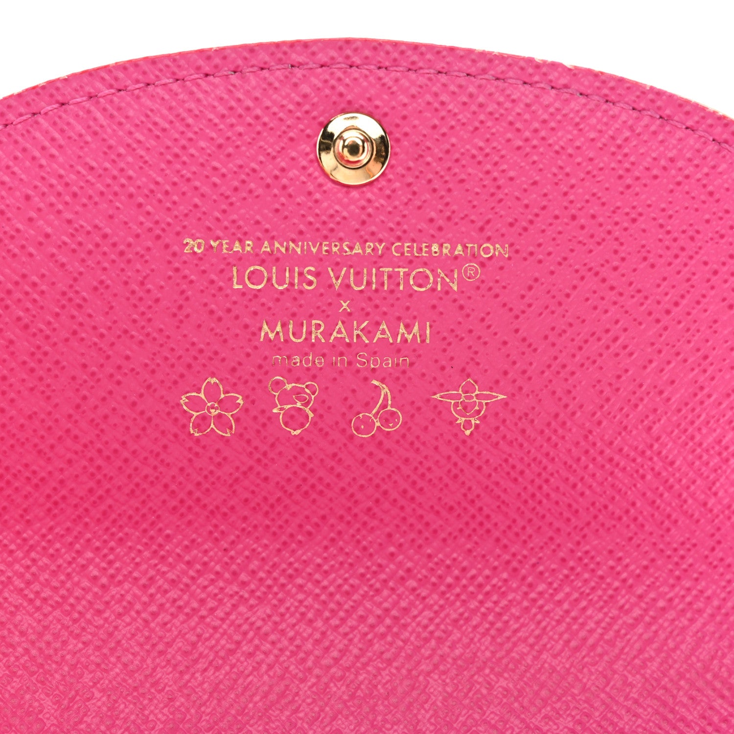 Louis Vuitton LV X TM Monogram Multicolor Rosalie Coin Purse White Kawaii Pink 6 of 7