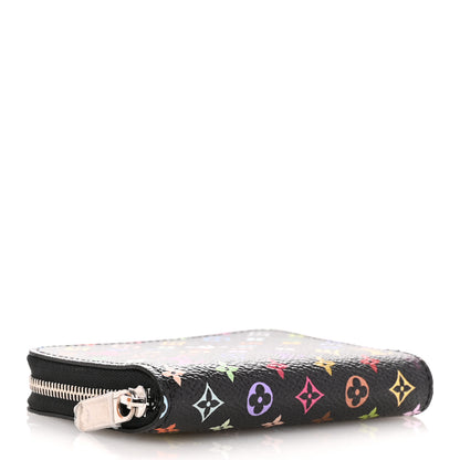 Louis Vuitton LV x TM Monogram Multicolor Zippy Coin Purse Black 4 of 8
