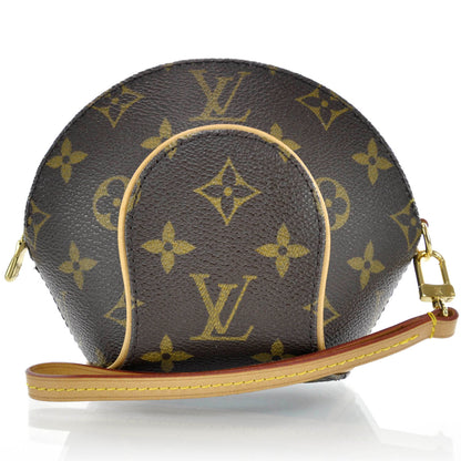 Louis Vuitton Monogram Mini Ellipse Wristlet Clutch 1 of 10