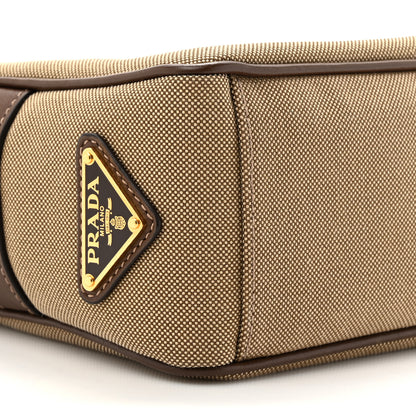 Prada Jacquard Logo Camera Bag Corda Bruciato 9 of 9