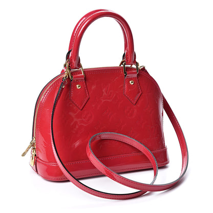 Louis Vuitton Vernis Alma BB Rose Indien 2 of 9