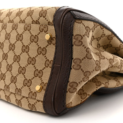 Gucci Monogram Medium GG Running Tote Dark Brown 10 of 12