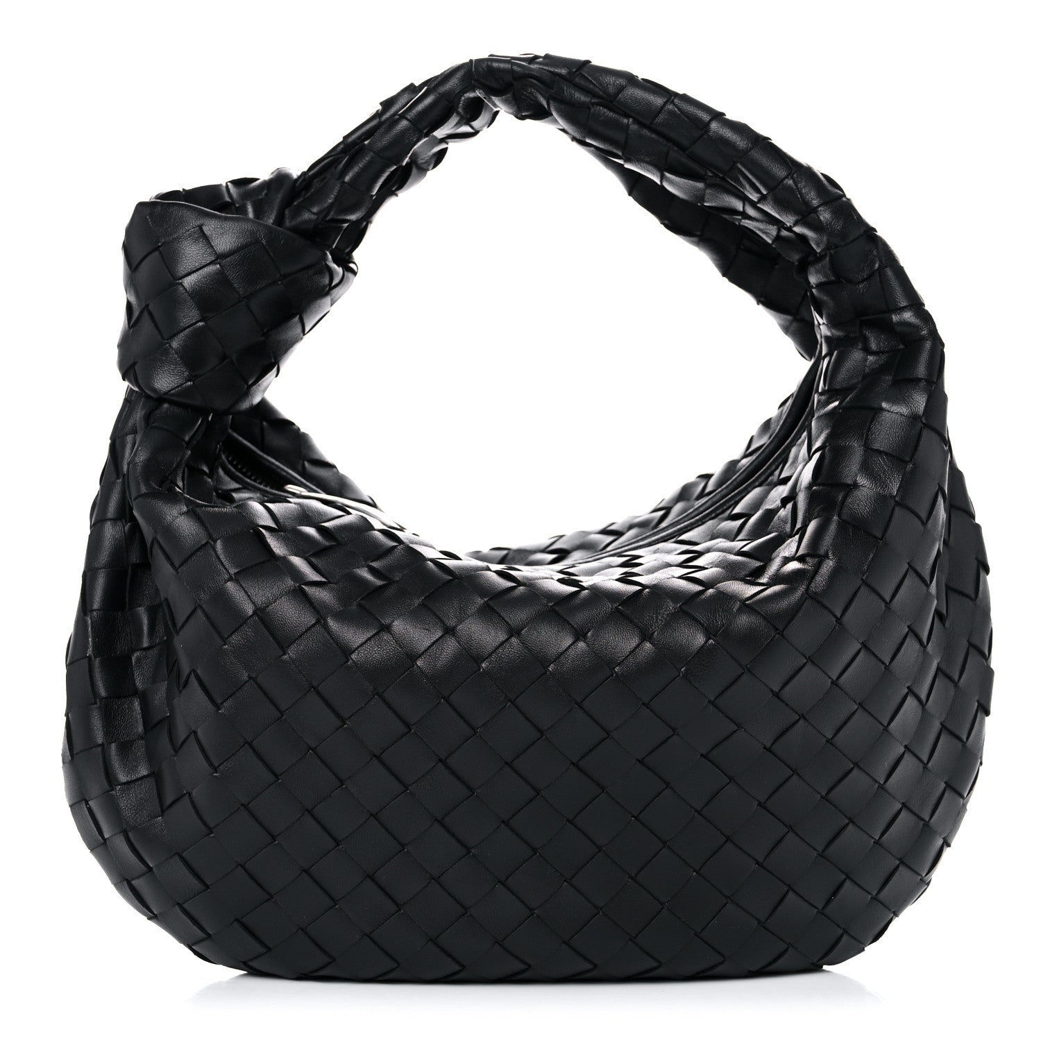 Bottega Veneta Nappa Intrecciato Teen Jodie Hobo Black 1 of 9