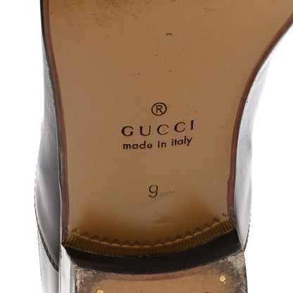 Gucci New Waxed Calfskin Supersofty Oxfords 9 Cocoa Brown Sugar 7 of 9