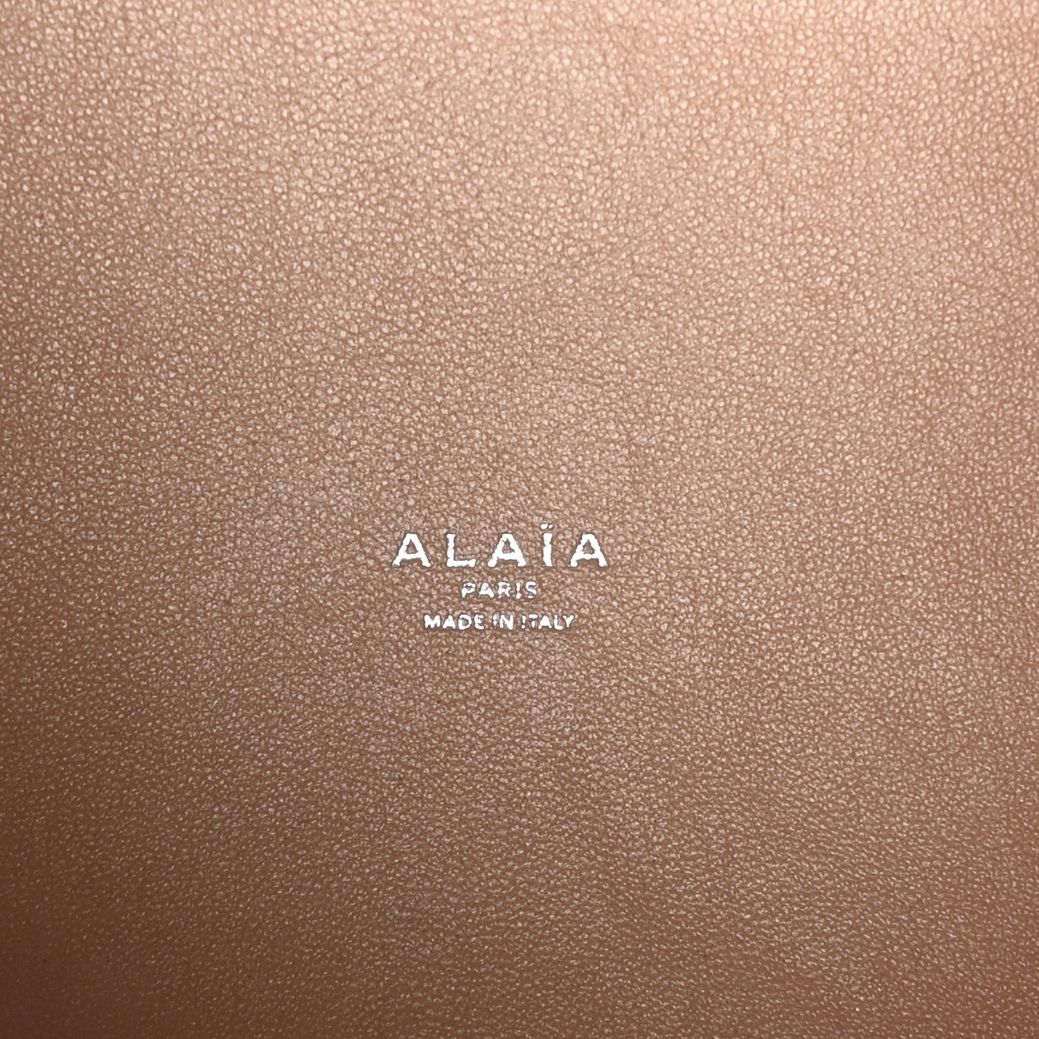 Alaia Calfskin Vienne Wave Mina 25 Bag  White 7 of 10