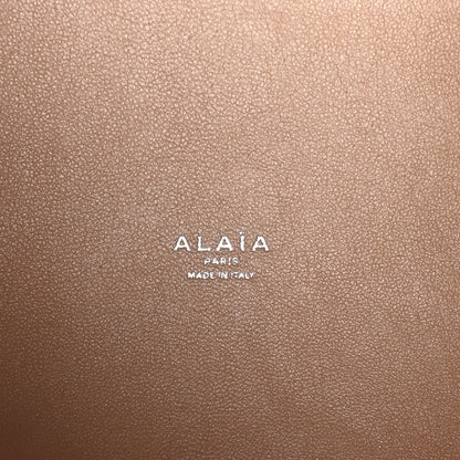 Alaia Calfskin Vienne Wave Mina 25 Bag  White 7 of 10