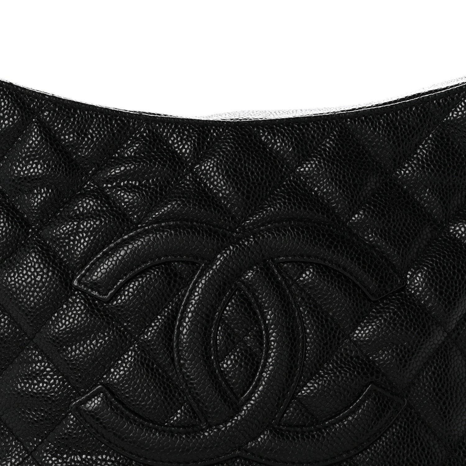 Chanel Caviar Quilted Timeless CC Shoulder Bag Black 8 of 13