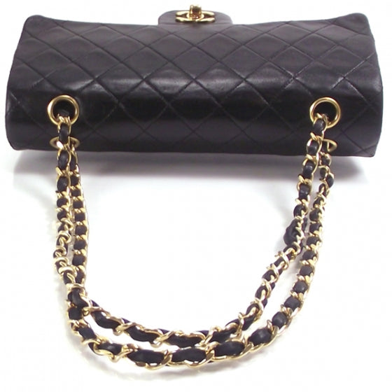 Chanel Vintage Lambskin Medium Classic Flap Black 6 of 13
