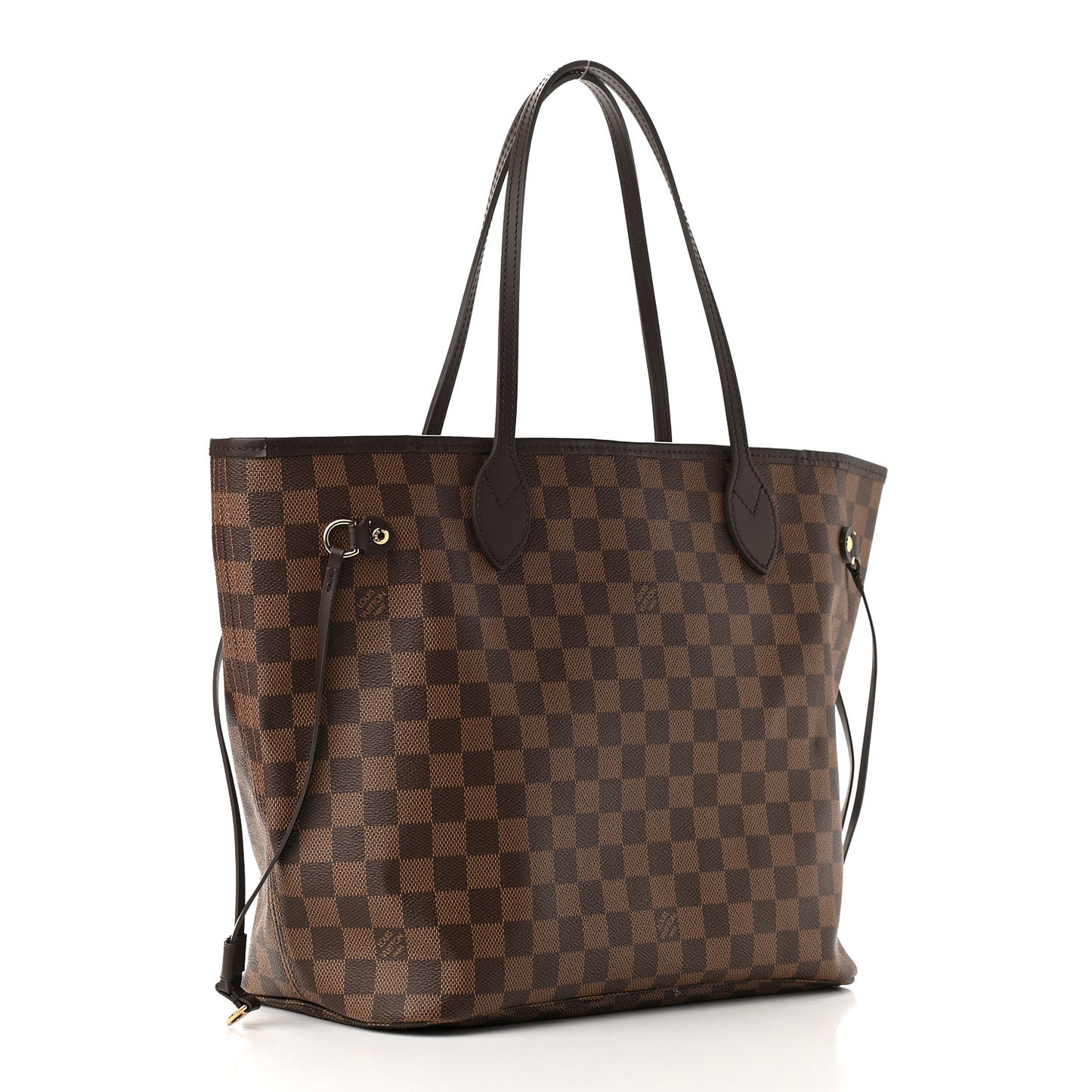 Damier Ebene Neo Neverfull MM Rose Ballerine