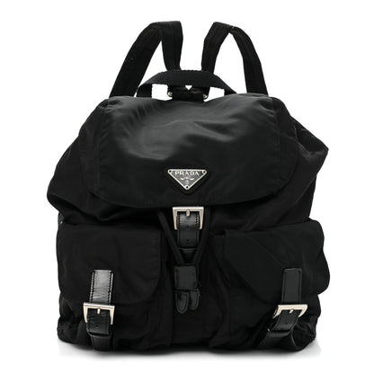 Prada Tessuto Nylon Vela Small Backpack Black 1 of 12