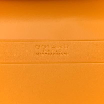 Goyard Goyardine Business Card Holder Yellow 6 of 7