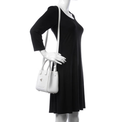 Chanel Grained Calfskin Mini Neo Executive Shopper Tote White 2 of 7