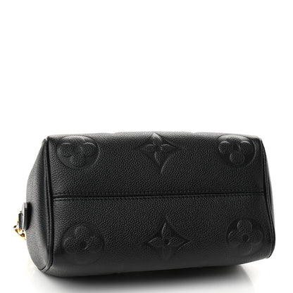 Louis Vuitton Empreinte Monogram Giant Speedy Bandouliere 20 Black 4 of 8