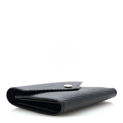 Louis Vuitton Epi Victorine Wallet Black 4 of 8