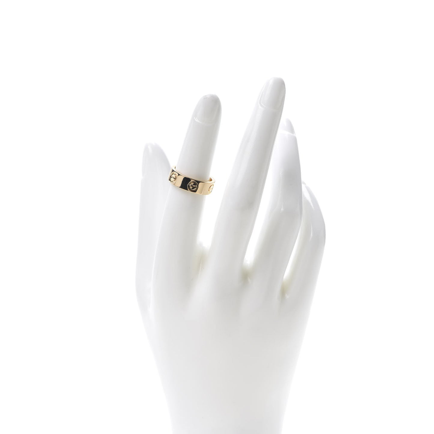 18K Yellow Gold 5.5mm LOVE Ring 49 4.75