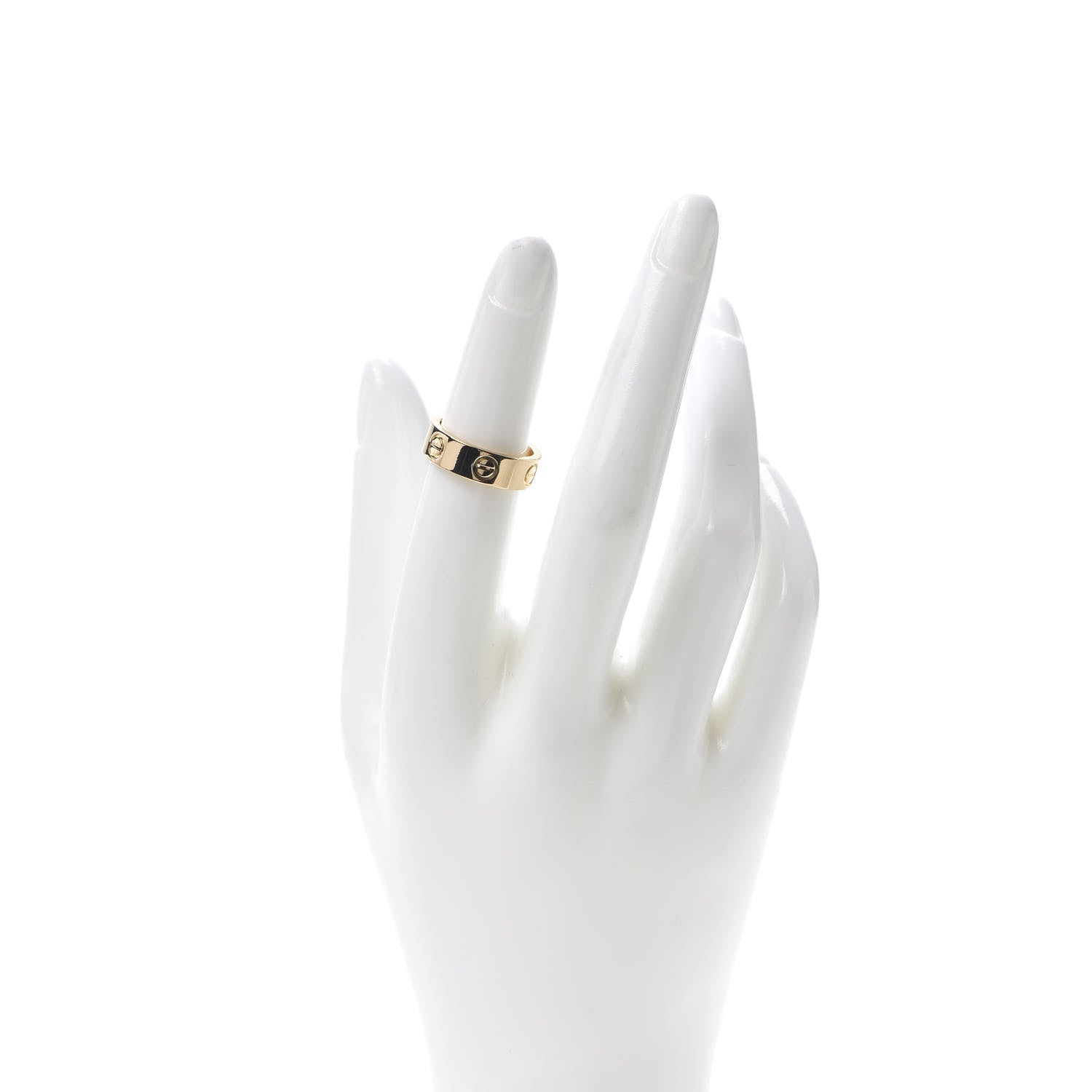 Cartier 18K Yellow Gold 5.5mm LOVE Ring 49 4.75 2 of 4