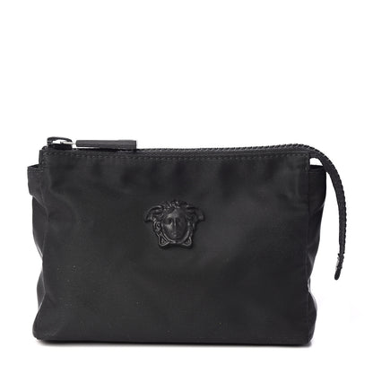 Versace Nylon Medusa Pochette Black 1 of 8