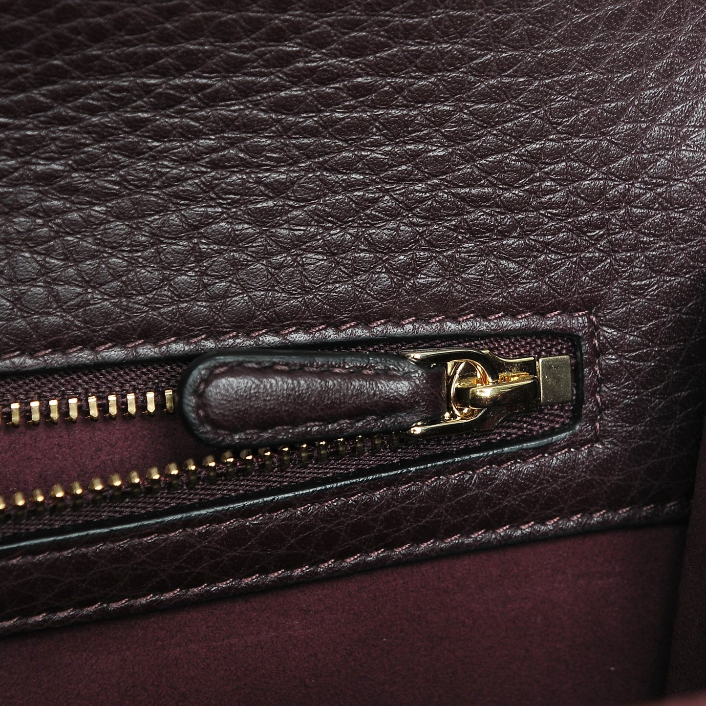 Grained Calfskin Medium Diorama Flap Bag Amaranth