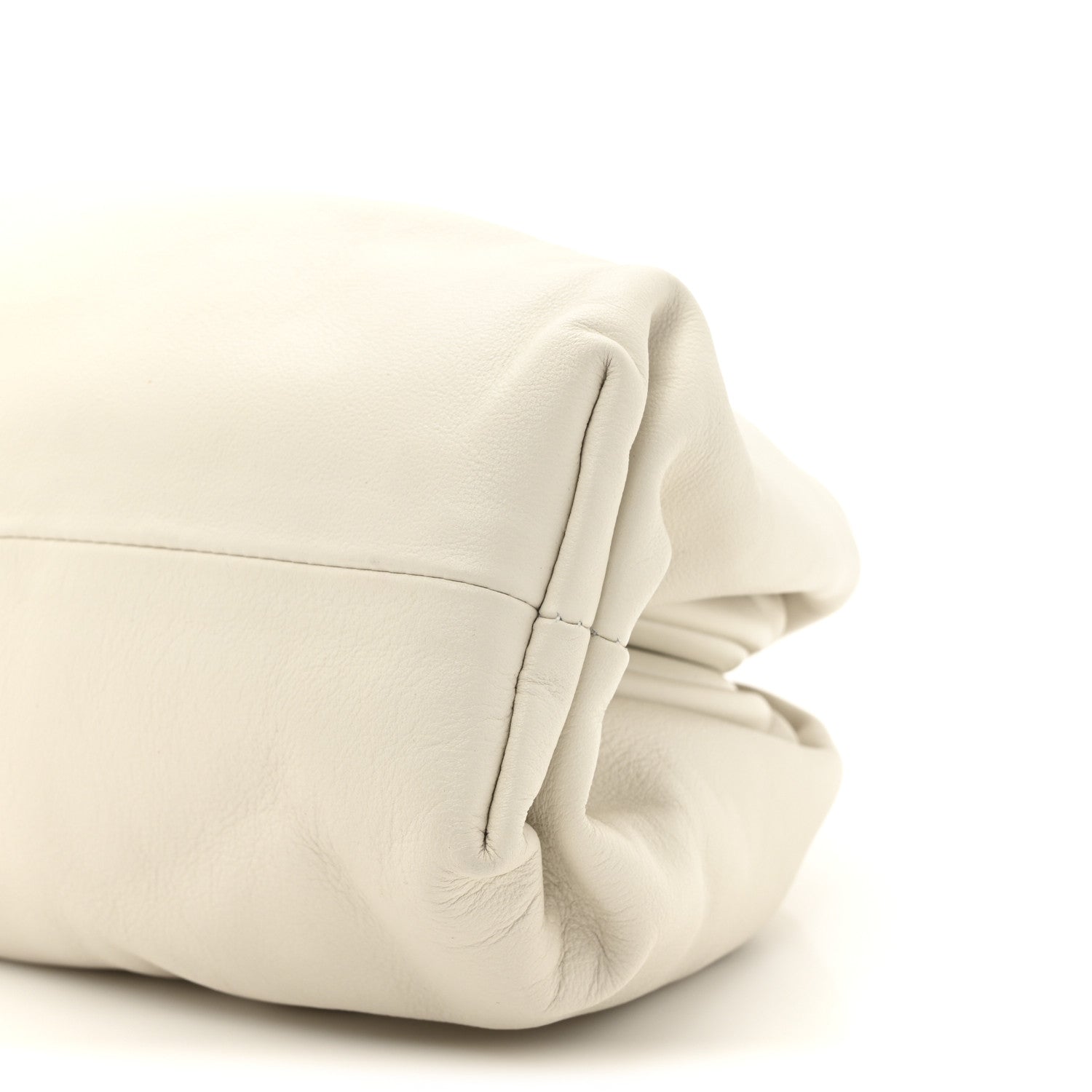 Bottega Veneta Calfskin Teen Pouch White 8 of 10