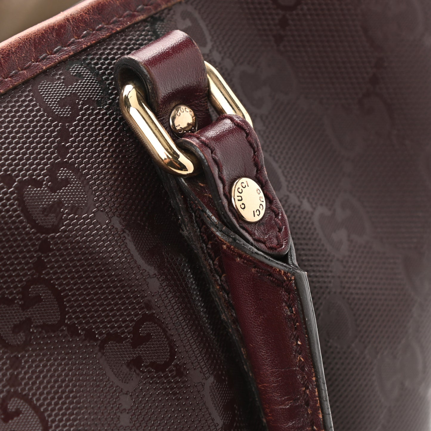 Imprime Monogram Medium Joy Tote Bag Bordeaux