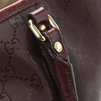 Gucci Imprime Monogram Medium Joy Tote Bag Bordeaux 14 of 14