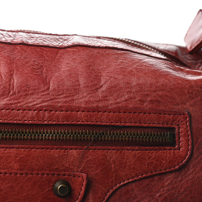 Balenciaga Agneau Classic Hardware Day Hobo Rouille 10 of 11