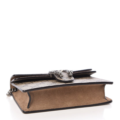 Gucci GG Supreme Monogram Super Mini Dionysus Shoulder Bag Taupe 4 of 10