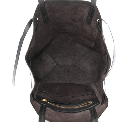 Celine Soft Grained Calfskin Small Belt Cabas Phantom Grey 5 of 15