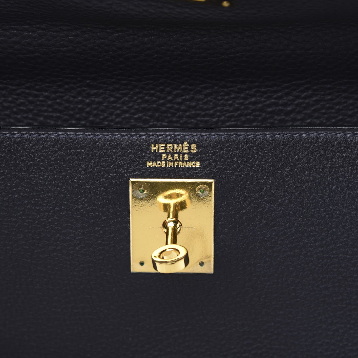 Hermes Togo Kelly Retourne 32 Indigo 6 of 11