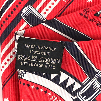 Hermes Silk Couvertures et Tenues de Jour Bandana Maxi Twilly Slim Rose Vif Rouge Vermillon 3 of 4