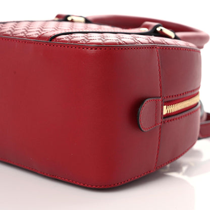Gucci Microguccissima Small Crossbody Bag Rosso 6 of 10