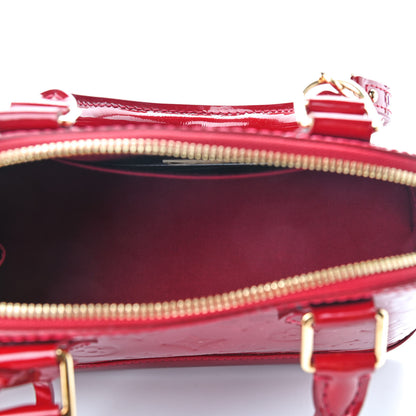 Louis Vuitton Vernis Alma BB Pomme D'Amour 5 of 9