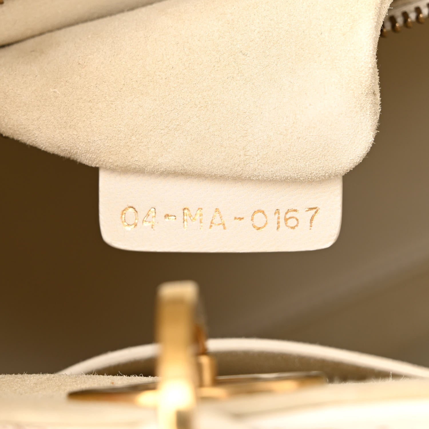 Christian Dior Smooth Calfskin Embroidered I Feel Blue Medium Lady Dior White Multicolor 7 of 14