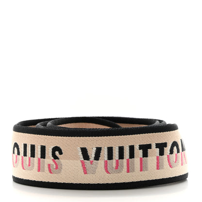 Louis Vuitton Jacquard Speedy Bandouliere 20 Shoulder Strap Black 2 of 3