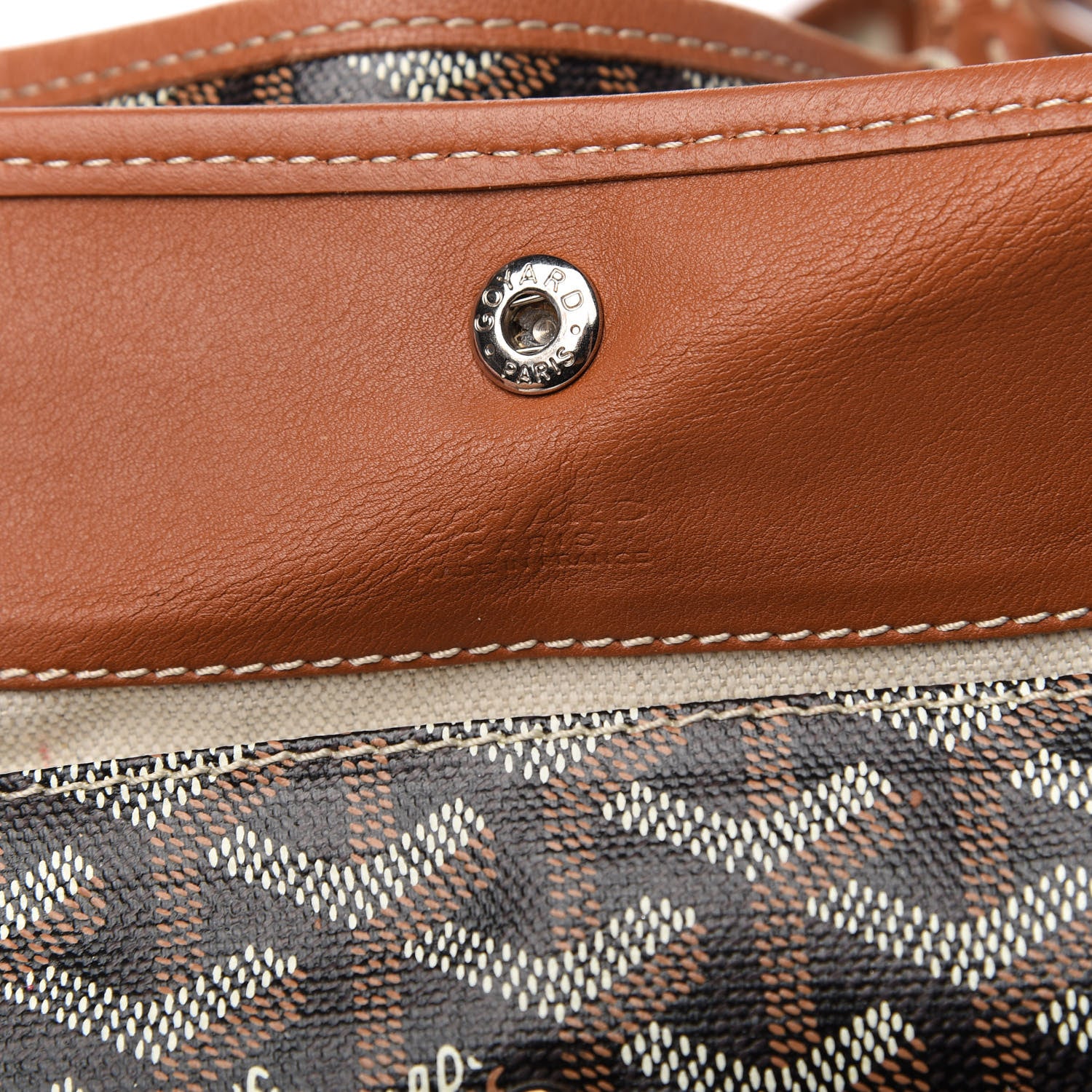 Goyard Goyardine Saint Louis GM Black Gold 10 of 13