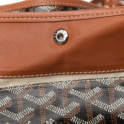 Goyard Goyardine Saint Louis GM Black Gold 10 of 13