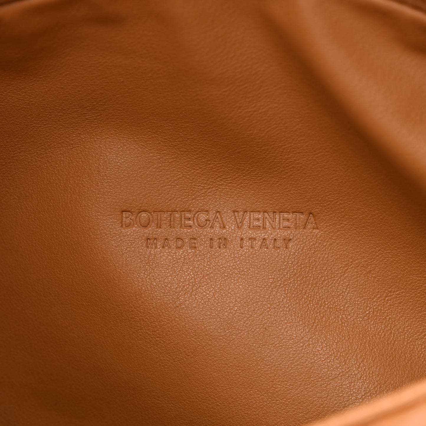 Nappa Intrecciato Teen Jodie Hobo Caramel