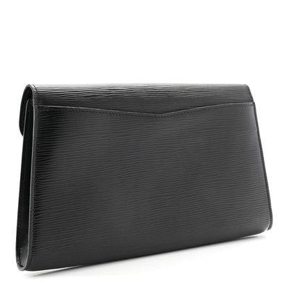 Louis Vuitton Epi Art Deco Clutch Black 3 of 8
