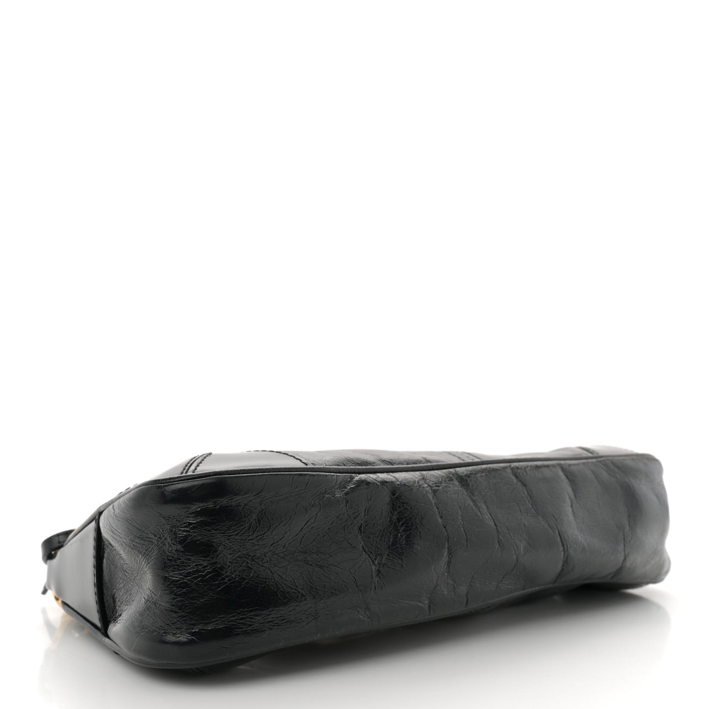 Soft Lux Calfskin Medium Re-Edition 2002 Shoulder Bag Black