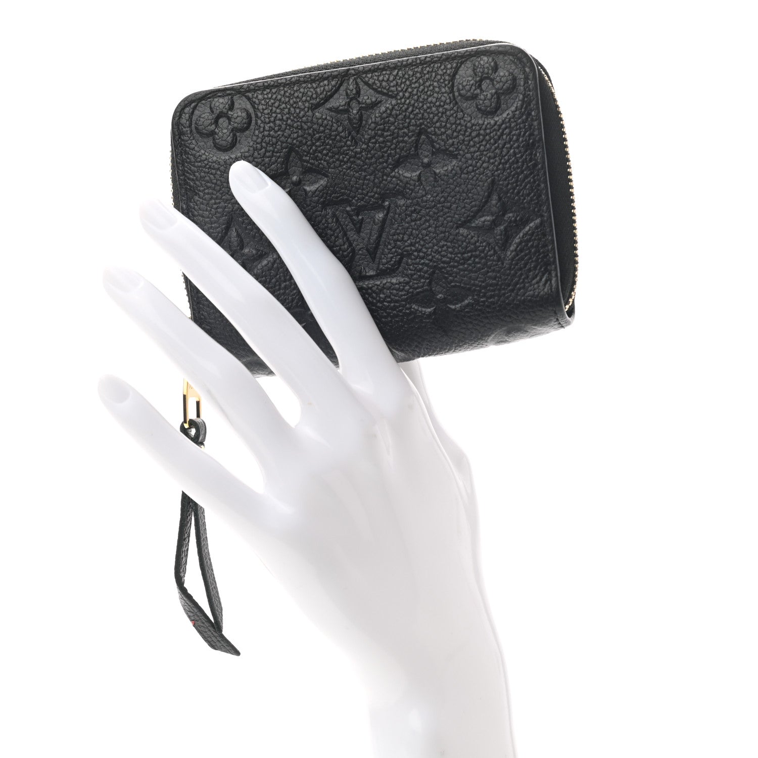 Louis Vuitton Empreinte Zippy Coin Purse Black 2 of 7