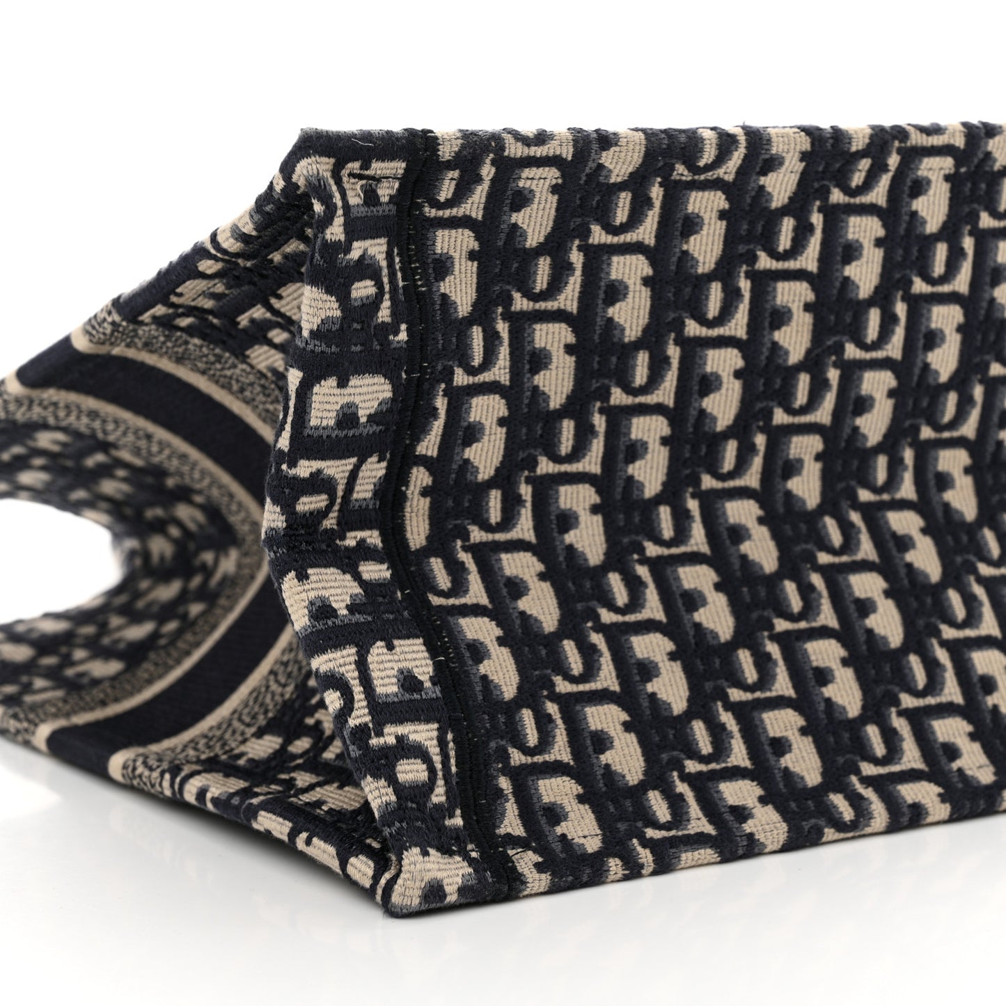 Oblique Medium Book Tote Blue Multicolor